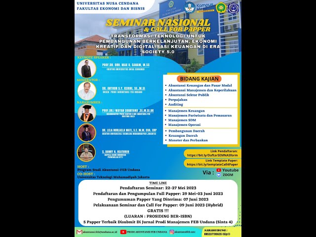 Seminar Nasional & Call for Paper