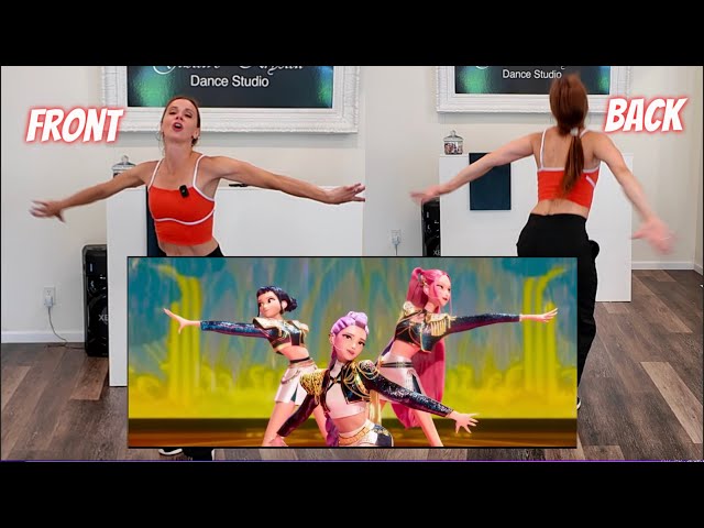 Huntrix - "Golden" STEP BY STEP Dance Tutorial | K-Pop Demon Hunters