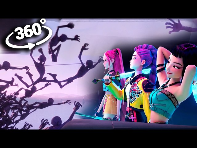 K-Pop Demon Hunters Vs. Zombie Horde in 360° VR