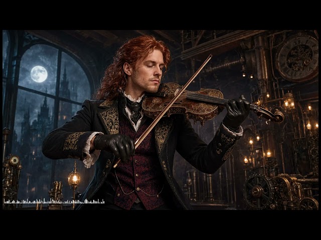 Victorian Candlelight 🕯️ Steampunk Instrumental for Study | 1 Hour Loop