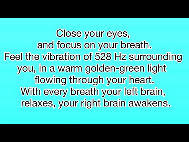 . “DNA Repair & Heart Activation | 528 Hz Miracle Frequency Meditation”