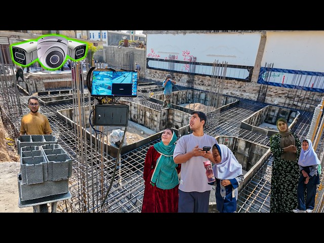 Why We Installed Cameras at Our New Building 📹 Foundation Ready for Concrete!