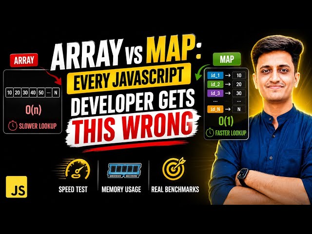 Stop using Arrays for Everything 🤬😒| This JavaScript Mistake makes your app slower 😥 #javascript