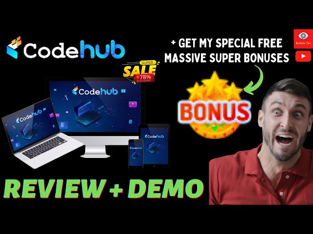 CodeHub Review, Features & Benefits, Bonuses & Demo I CodeHub I CodeHub review I CodeHub Tutorial