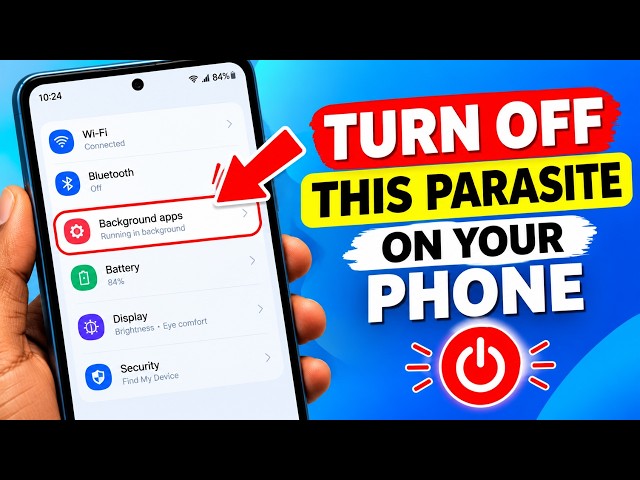 Turn Off This Parasite on Every Phone Now! Developers Don’t Want You to Know This