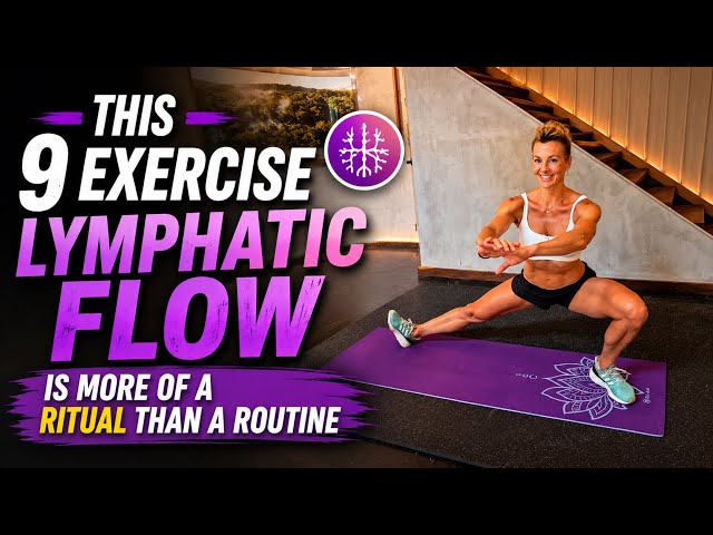 This 9 Exercise Lymphatic Flow is more of a Ritual than a Routine