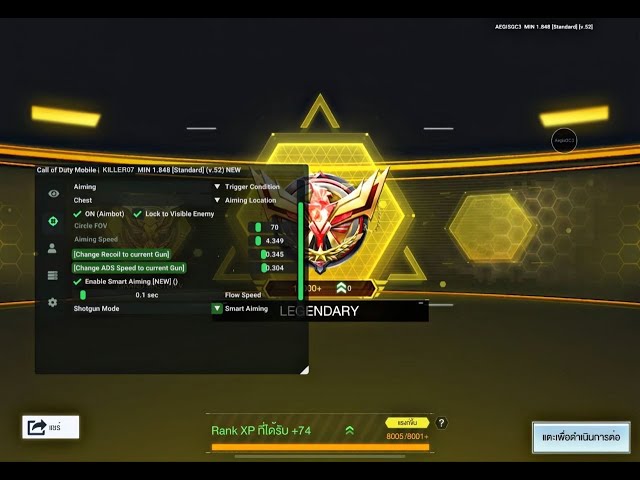 Cod mobile panel atualizado mod menu 🔥
