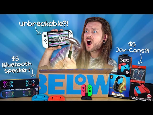 The BUDGET $5 Nintendo Switch Accessories & Controllers!