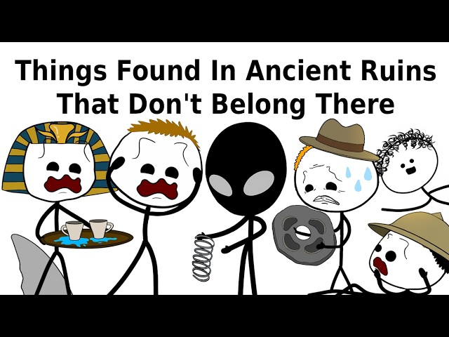 Things Found In Ancient Ruins That Don't Belong There