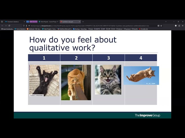 Evaluation Workshop 2: Qualitative Data