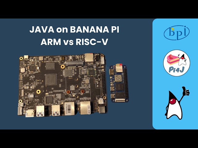 Java on Banana Pi: ARM (BPI-M4 Zero) vs RISC-V (BPI-F3) - And we have a Blinking LED with Pi4J!