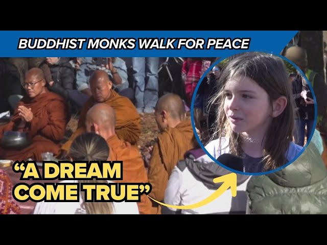 What can we learn from the Monk's Walk for Peace?