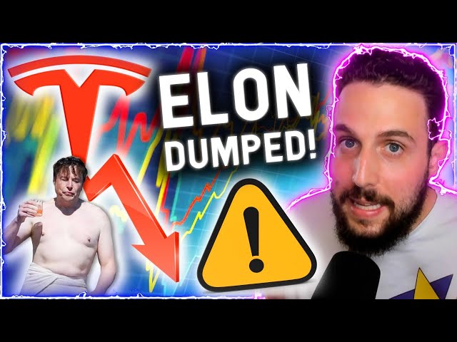 TIME TO PANIC? TESLA JUST DUMPED A GIANT AMOUNT OF BITCOIN!