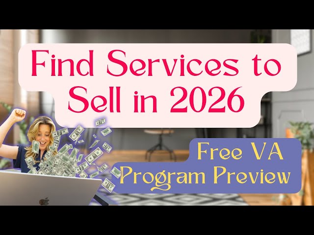 Find Virtual Assistants Services to Sell in 2026
