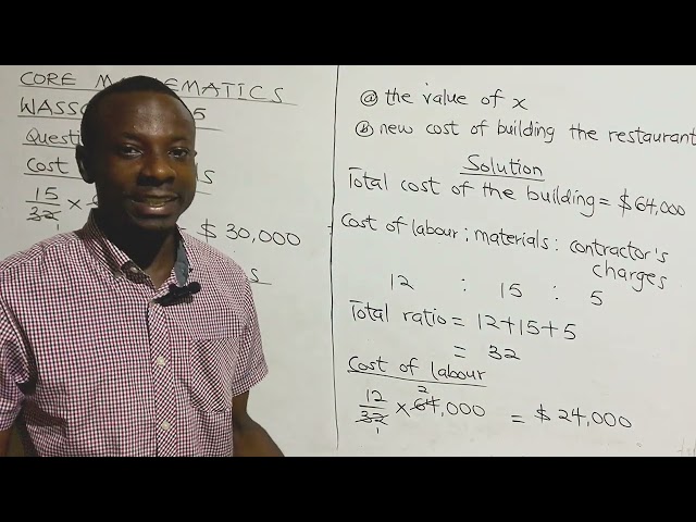 WASSCE 2025 Core Mathematics: Lesson 3 - Step by Step in understanding the key points of Question 6