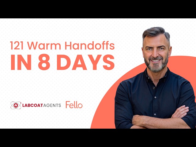 121 Warm Handoffs in 8 Days: Meet the AI Teammate Behind the Results