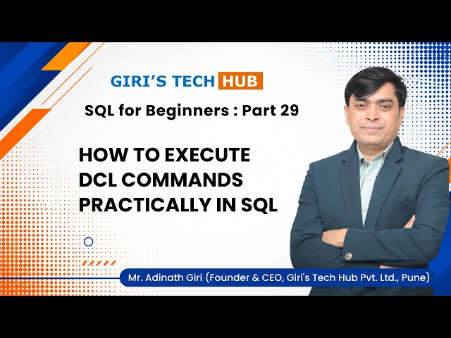How to Execute DCL Commands Practically in SQL | GRANT & REVOKE with Real-Time Examples