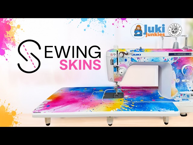 Make Your Juki TL Yours: NEW Sewing Skins Decal Kits Revealed