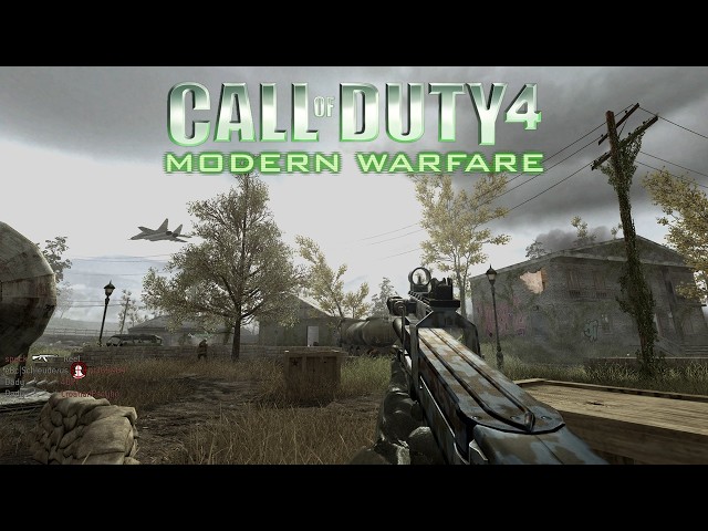 COD4 Suppressed P90 — Endless Respawns | Overgrown Map