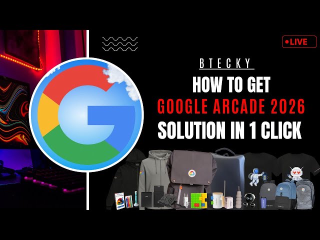 How To Get Arcade Lab Solution In 1 Click || Solve Lab Like Pro || Free Swags || Google Arcade 2026