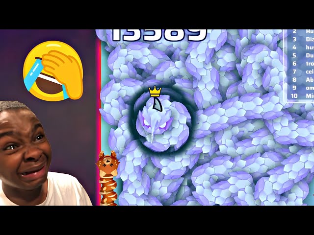Snake Io 🐍 Clawz Vs Frostbite Epic SnakeIo Gameplay Snake Game Snake.Io