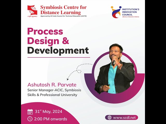 SCDL IIC Session on Final Process design & Development