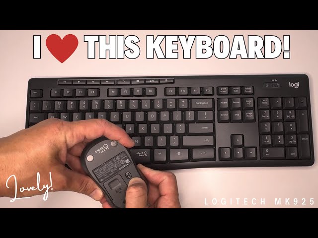 Logitech MK295 Silent Wireless Keyboard & Mouse Combo – Unboxing & First Impressions!