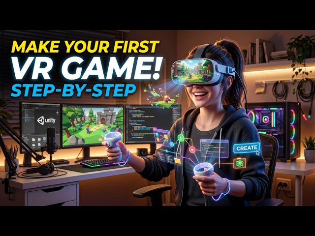 Make Your First VR Game Step-by-Step | Beginner Virtual Reality Game Development Guide 2026
