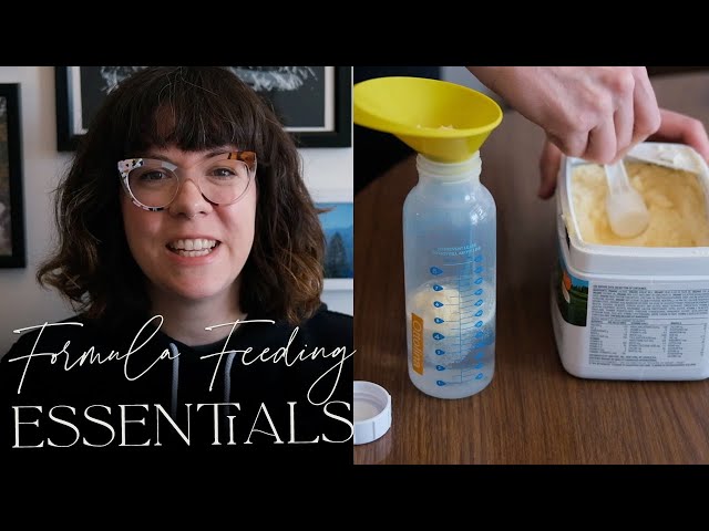 How to make formula feeding easier // bottle feeding must haves