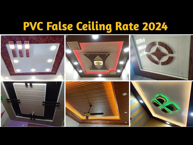 PVC False Ceiling Design Price || Ceiling Design || PVC Design || False Ceiling || 2024