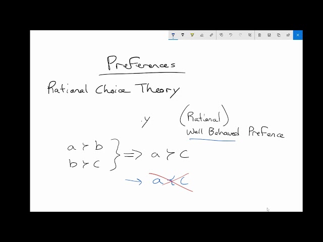 Preferences and Utility Functions 1