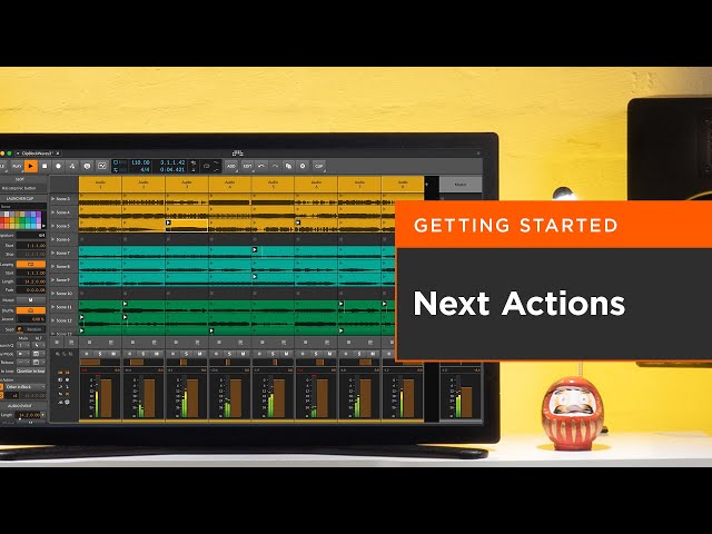 Getting Started: How To Use Next Actions in Bitwig Studio