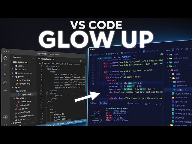 I Made VS Code Look Actually Good