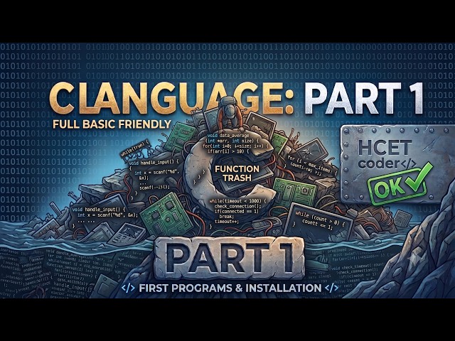 C Programming Tutorial for Beginners - Part 1: Installation & Setup