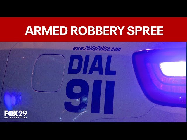 String of armed robberies in Philly under investigation