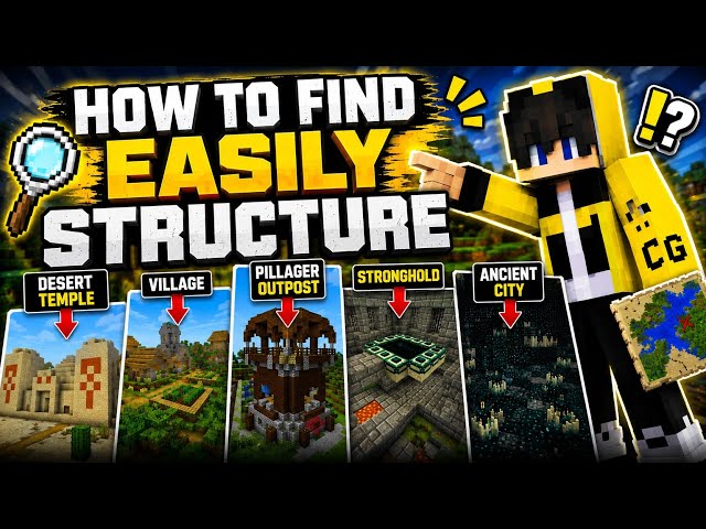 I Found Every Structure So Easily in Minecraft! 🤯
