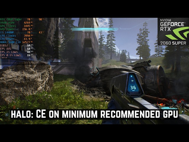 Halo: Campaign Evolved On The Minimum Recommended GPU - RTX 2060 Super Benchmark