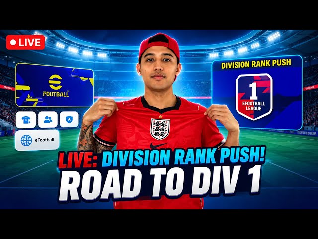 🔥 LIVE | eFootball Mobile Gameplay | Road to Glory! ⚽ | RyuJen FC 🎮