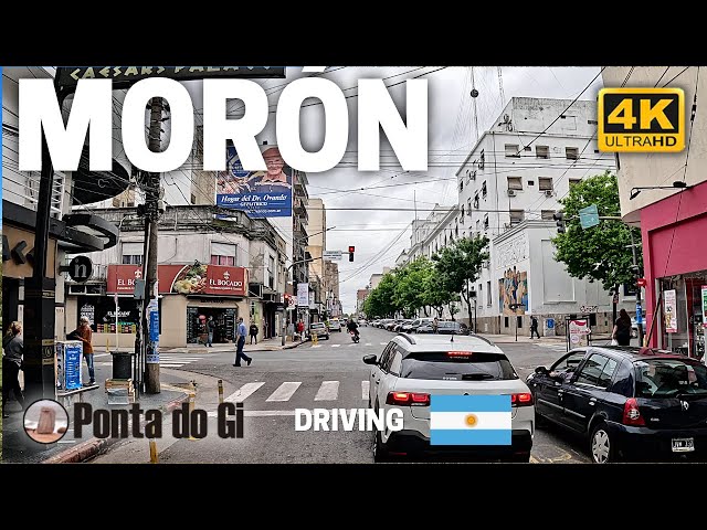 La Capital del OESTE en 4K MORÓN #driving TOUR VIRTUAL octubre 2025 CONURBANO BUENOS AIRES ARGENTINA