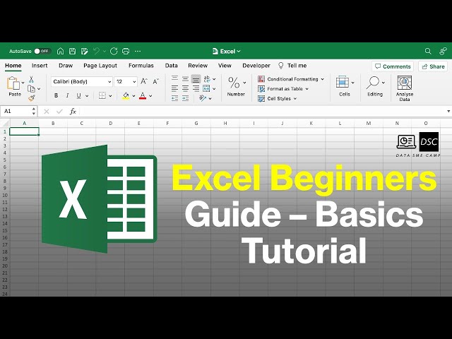 Microsoft Excel Beginners Guide | Excel Basics Tutorial #excel #exceltips