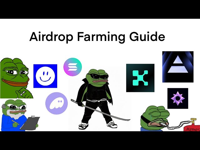 Airdrop Farming Guide For Beginners (Crypto Airdrop Farming)
