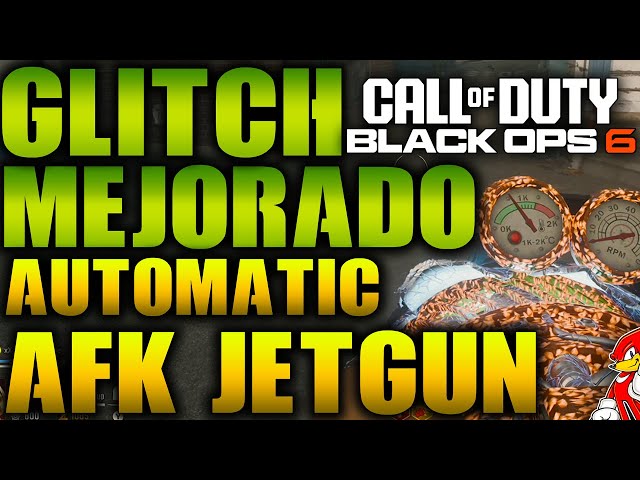 GLITCH AFK MEJORADO Black Ops 6 ZOMBIES Automatic JETGUN con HACHA XP COD BO6 Rondas LIBERTY FALLS