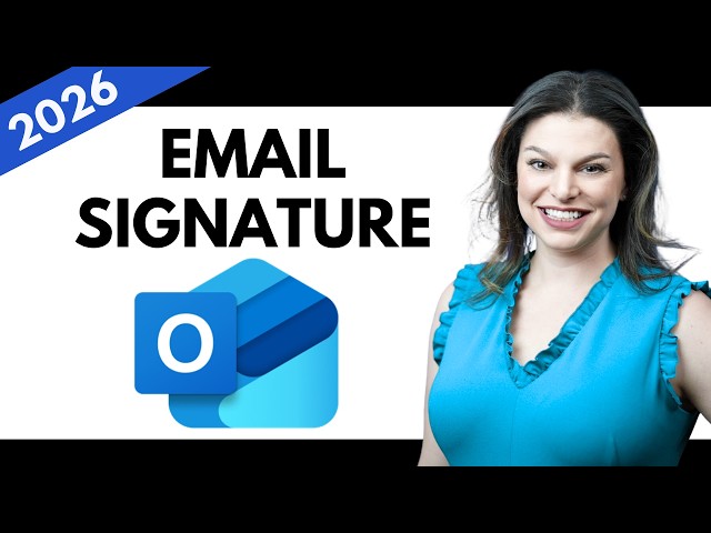 How to Create Outlook Email Signature