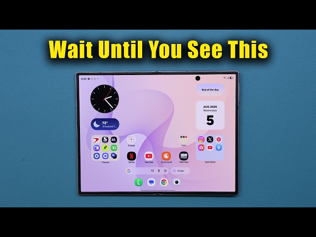 Samsung Galaxy Z Fold 8: Nadie te está enseñando esto