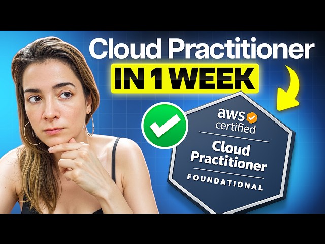 🚀  Pass the AWS Cloud Practitioner Exam in 7 Days | Full-Time Job Friendly