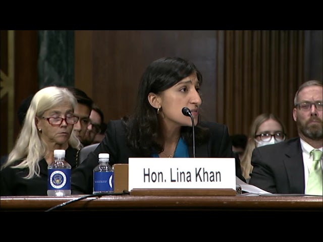Senator Cruz Grills FTC Commissioner Khan Over Use Of "Zombie Votes"