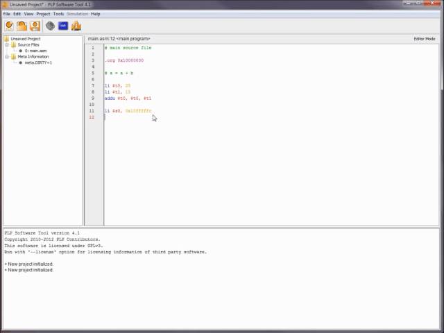 My First PLP Program