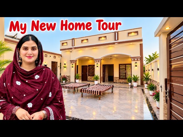 My New Home Tour 🏡 | Beautiful Village House Tour | Pakistani Village Life & Home Tour