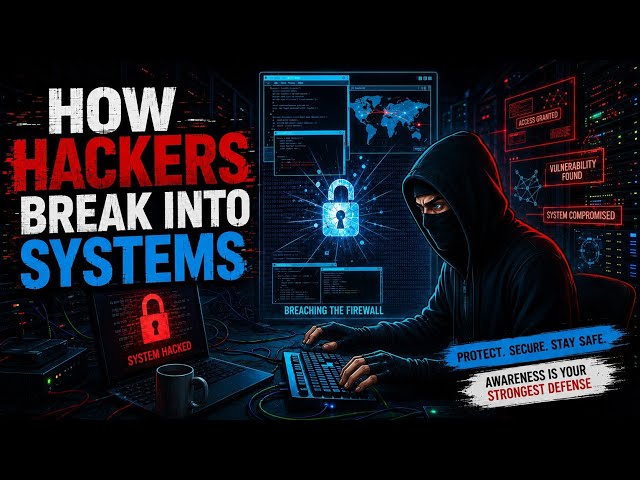 How Hackers Break Into Computer Systems?