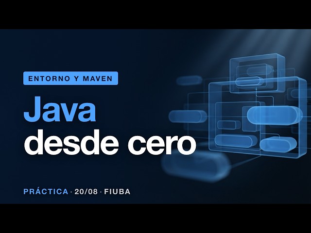 Cómo armar el entorno de Java: JDK, Maven, IntelliJ y tu primera clase